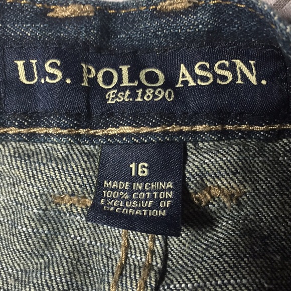πNWT! U.S. POLO ASSN. Boys JEANS π - Picture 5 of 6